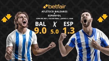 Atlético Baleares vs. RCD Espanyol: horario, dónde ver, pronósticos y estadísticas
