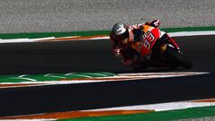 Resumen de la Clasificación del GP de Valencia: pole de Márquez