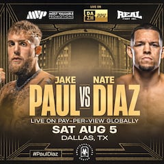 Nate Díaz y Jake Paul se enfrentarán en boxeo