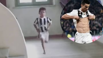 Cristiano Ronaldo: Miralem Pjanic son imitates striker's celebration