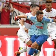 1x1 del Atlético: Saúl coge el mando y Lemar deja detalles