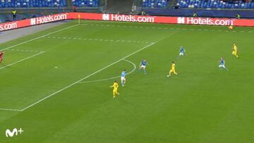 Messi, Manolas y una jugada que encendió al madridismo militante