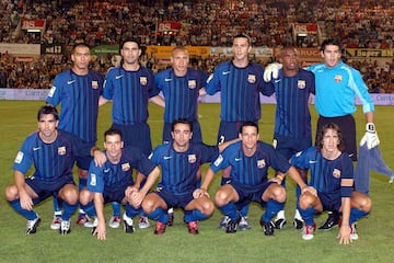 Fue la segunda equipación de la temporada 2004-05.