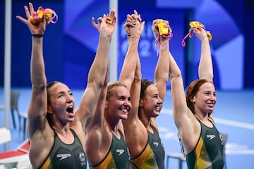 TAustralia dominó el 4x200 libre con un último relevo enorme de Titmus y marcó nuevo récord olímpico en el 4x200 libre. Se impuso a EE UU y China en la gran última prueba de la natación del día.