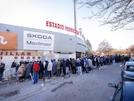 El Carlos Belmonte ya vivió largas colas de aficionados cuando se pusieron a la venta las entradas contra el Real Madrid en la anterior ronda de Copa del Rey