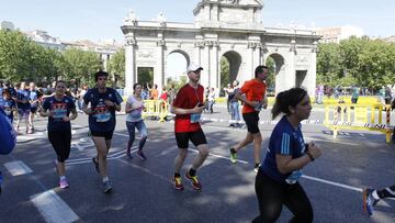 "La Marat車n de Madrid es especial, vas en volandas"