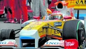 <b>VÍCTIMA. </b>Alonso tuvo que abandonar en Hungría y además podría no correr en Valencia sin haber hecho nada malo para merecerlo.