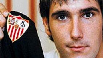 <b>CABALLERO, PRESENTADO</B>. Procedente del Figueres, fue presentado ayer para las tres próximas temporadas, con una cláusula de rescisión de 12 millones de euros.