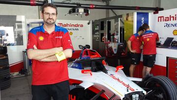 Joan Or&uacute;s, team manager y director t&eacute;cnico de Mahindra en F&oacute;rmula E.