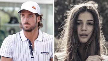 Im芍genes del tenista Feliciano L車pez y de la modelo y estudiante madrile?a Sandra Gago.