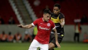 El chileno no jugó un buen partido