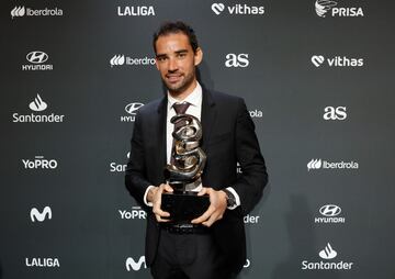 Álvaro Martín, en los Premios AS.