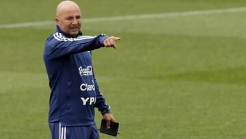 Sampaoli sigue perfilando el once de cara al Mundial