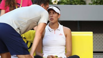 Descalabro de Muguruza y gran remontada de Carla Suárez