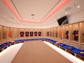 Así son los vestuarios provisionales del nuevo Camp Nou