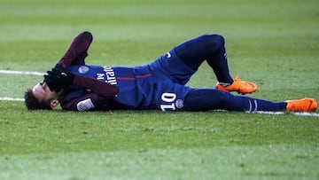 El PSG ocultó una lesión de Neymar en 2018