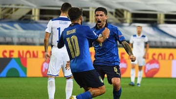 Italia ve cortada su racha de victorias (11) tras su empate contra Bosnia.