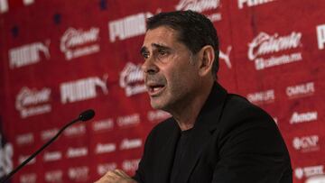 Fernando Hierro Director Deportivo during the official presentation of the new reinforcements of the Guadalajara team for the start of the Torneo Clausura 2023 of the Liga BBVA MX, at Akron Stadium, on January 3, 2023.
<br><br>
Fernando Hierro Director Deportivo durante la presentacion oficial de los nuevos refuerzos del equipo Guadalajara de cara al inicio del Torneo Clausura 2023 de la Liga BBVA MX, en el Estadio Akron, el 03 de Enero de 2023.