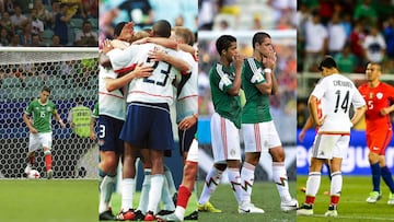 M&eacute;xico cay&oacute; en semifinales ante Alemania en la Copa Confederaciones, por ello recordamos otras derrotas que nos dolieron del tricolor.