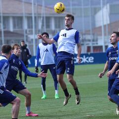 Los rojillos siguen preparando el partido ante el Alavés