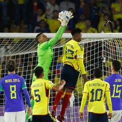 El empate entre Colombia y Brasil en El Campín, en fotos