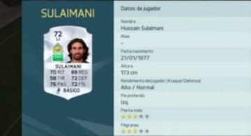 El 'Cuau' aparece en el 11 de veteranos del FIFA 16