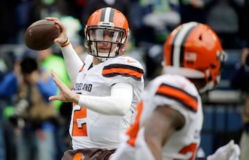 Manziel fue seleccionado en la pimera ronda del Draft 2014 y solo jugó una temporada con los Cleveland Browns.