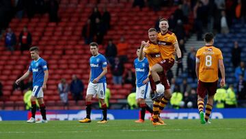 El Rangers de 'Gullit' y Herrera, eliminado de la Copa de la Liga