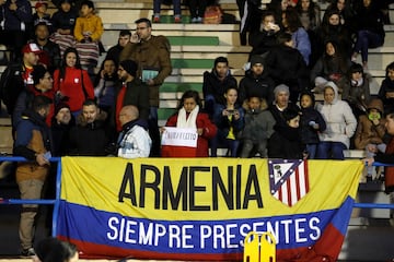 Buena presentación de Santa Fe en España en el partido por la Copa Dimayor-LaLiga Women ante Atlético Madrid. Melissa Herrera marcó el gol para el 1-1 final.