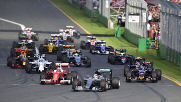 Melbourne acoge el gran premio que inaugurará el Mundial de 2017. Los cambios de reglamentación dan el paso a una Fórmula 1 más rápida y emocionante.