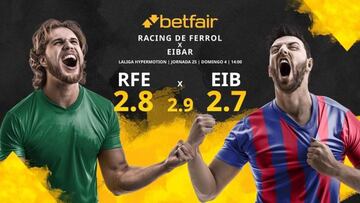 Racing Club de Ferrol vs. SD Eibar: horario, TV, estadísticas, clasificación y pronósticos
