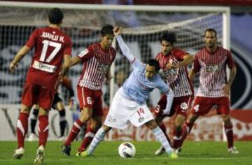 Orellana ha jugado en dos periodos por el Celta: entre 2011 y 2012, y hoy, desde el 2013.