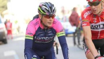 Chris Horner, durante la quinta etapa de la presente Tirreno-Adri&aacute;tico.