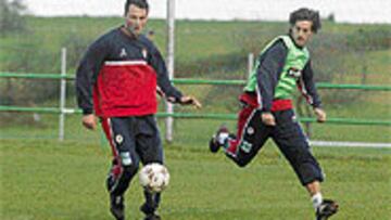 <b>CAUTELA</B>. Tasevski es consciente de que no hay que echar las campanas al vuelo pensando en un posible ascenso sportinguista.