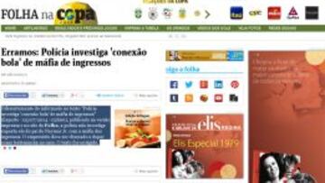 Folha rectifica: Neymar padre no está siendo investigado