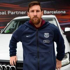 Messi aprovechó los días libres para rodar un anuncio en Barcelona