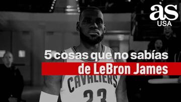 5 cosas que no sabías sobre LeBron James