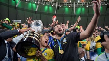 Bajas del Brasil - Argentina: sancionados y lesionados de la Final de la Copa América