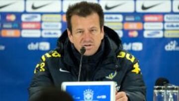 Dunga, en una conferencia de prensa.