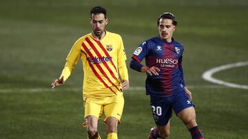 Sergio Busquets y Jaime Seoane.