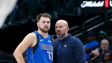 Mavericks head coach Jason Kidd recognizes Luka Doncic as one of the NBA players who creates history after his triple-double 60-21-10 performance.