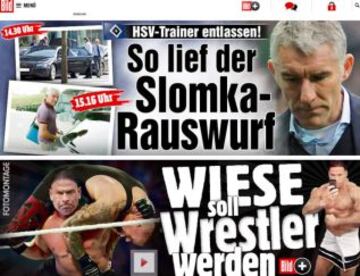 Portadas de la prensa extranjera