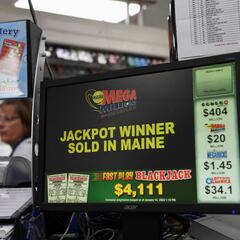 Mega Millions | ¡Jugador de Maine se lleva el jackpot de 1,3 billones de dólares!