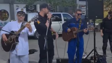 La Policía noruega acude tras una llamada porque molestan unos músicos y lo que hace el agente es genial