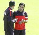 Falcao se entrena con el grupo