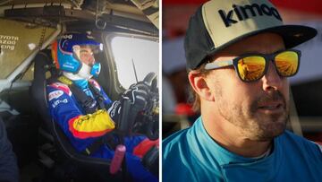 Alonso cambia la F1 y prueba el carro ganador del Dakar