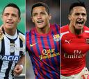 Los brillantes números de Alexis Sánchez en sus 10 años en Europa