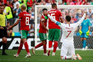 Portugal vs. Marruecos: Las mejores imágenes del juego