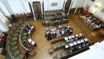 Pleno del Ayuntamiento de Valladolid.