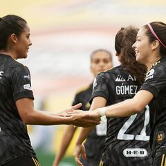 Festín de goles de Tigres Femenil a Tijuana